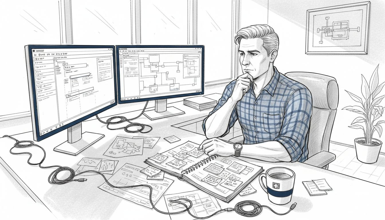 Swiss IT manager sets up VPS at desk