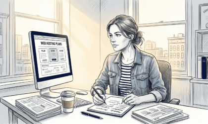 Business owner reviews shared hosting options